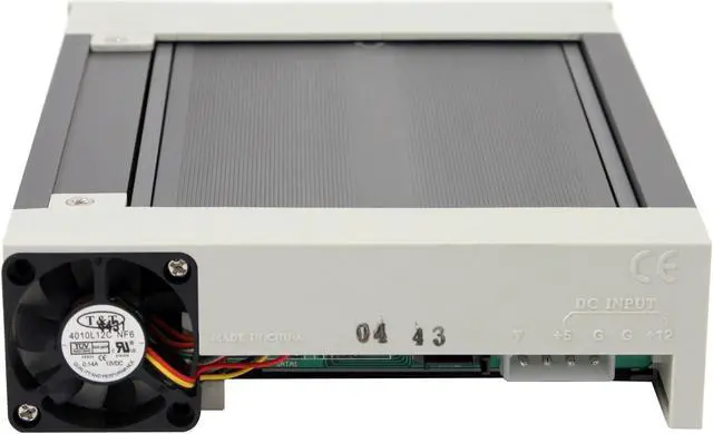 Alt view image 2 of 4 - KINGWIN KF-91 SATA Beige Aluminum Mobile Rack