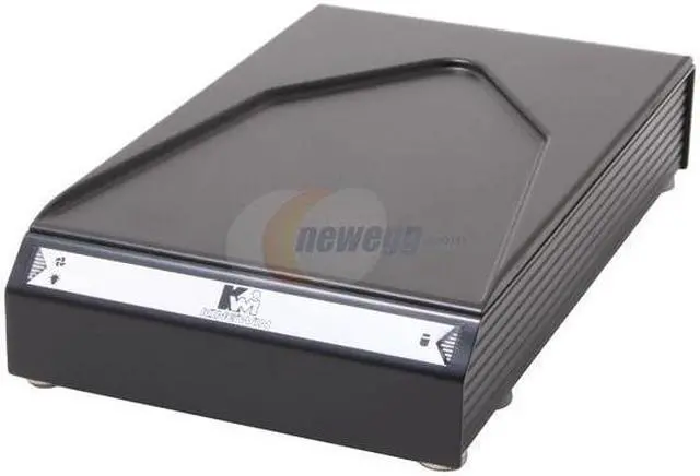 Alt view image 2 of 5 - KINGWIN TL-35CS Aluminum alloy 3.5" SATA USB & eSATA Black External Enclosure