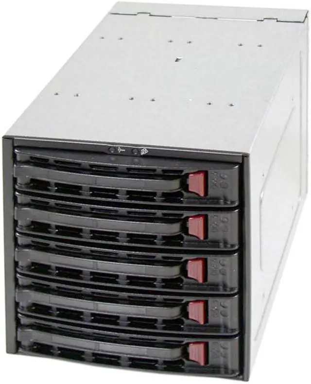 Main image of SUPERMICRO CSE-M35SB 5 Bay SCSI HDD (Black) Enclosure