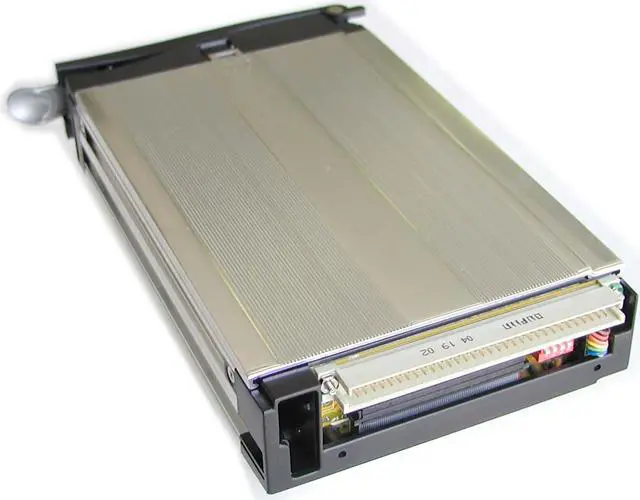 Alt view image 4 of 7 - VANTEC MRK-102FD-BK EZ Swap Removeable Hard drive rack with LCD display