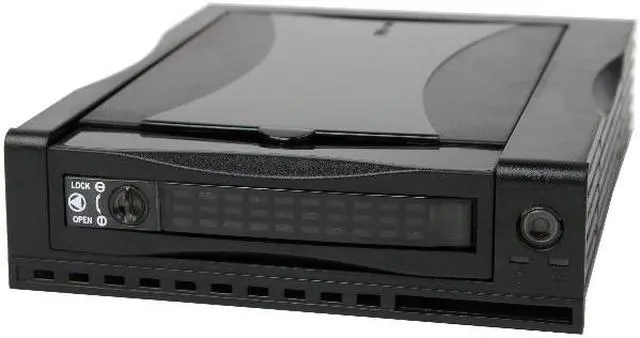 Alt view image 6 of 6 - Athena Power MR-125B Black SATA Mobile Hard Drive Rack