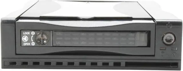 Alt view image 2 of 6 - Athena Power MR-125B Black SATA Mobile Hard Drive Rack