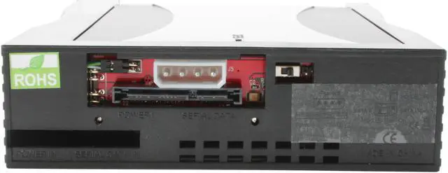 Alt view image 3 of 6 - Athena Power MR-125B Black SATA Mobile Hard Drive Rack