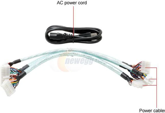 Alt view image 4 of 5 - XG Magnum EX PSMG-600EX 600 W ATX12V SLI Certified CrossFire Ready Modular Active PFC External Power Supply