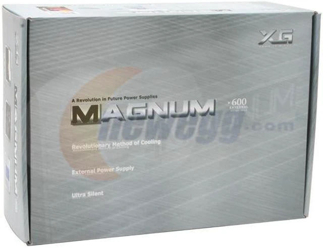 Alt view image 5 of 5 - XG Magnum EX PSMG-600EX 600 W ATX12V SLI Certified CrossFire Ready Modular Active PFC External Power Supply