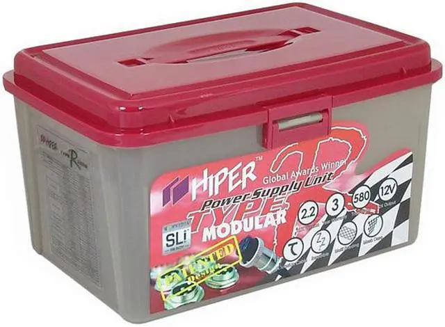 Alt view image 6 of 20 - HIPER HPU-4R580-MS 580 W ATX12V v2.2 SLI Certified CrossFire Ready Modular Power Supply