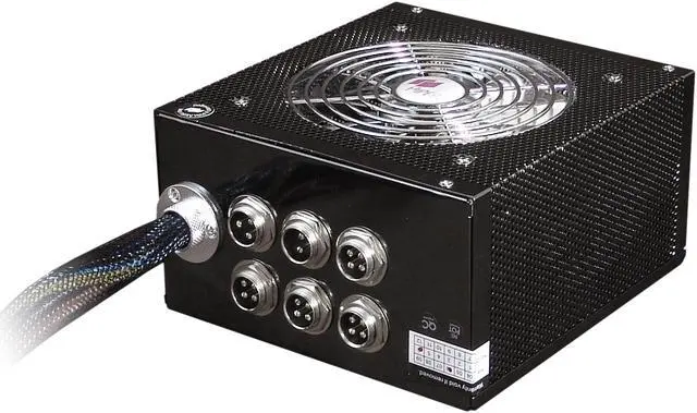 Alt view image 3 of 9 - HIPER HPU-4K530-MS 530 W ATX12V v2.2 SLI Ready Modular Power Supply