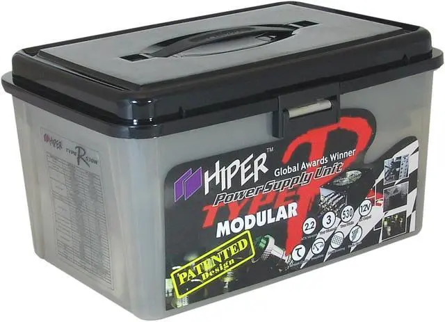Alt view image 9 of 9 - HIPER HPU-4K530-MS 530 W ATX12V v2.2 SLI Ready Modular Power Supply