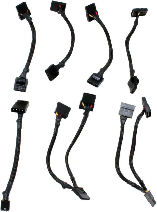 Alt view image 7 of 9 - HIPER HPU-4K530-MS 530 W ATX12V v2.2 SLI Ready Modular Power Supply
