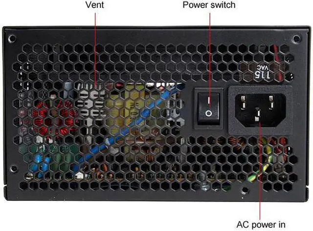 Alt view image 2 of 11 - HIPER HPU-4M530-PS (EU) 530 W ATX12V SLI Ready CrossFire Certified Power Supply - OEM