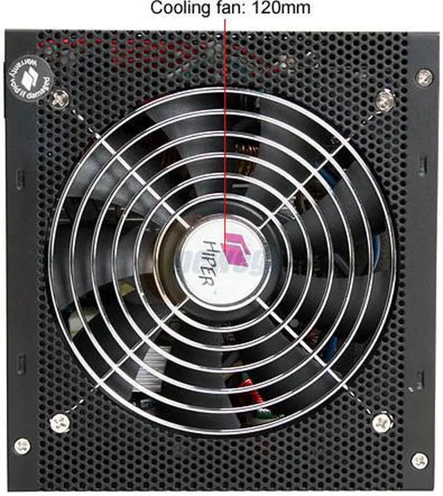 Alt view image 3 of 11 - HIPER HPU-4M530-PS (EU) 530 W ATX12V SLI Ready CrossFire Certified Power Supply - OEM