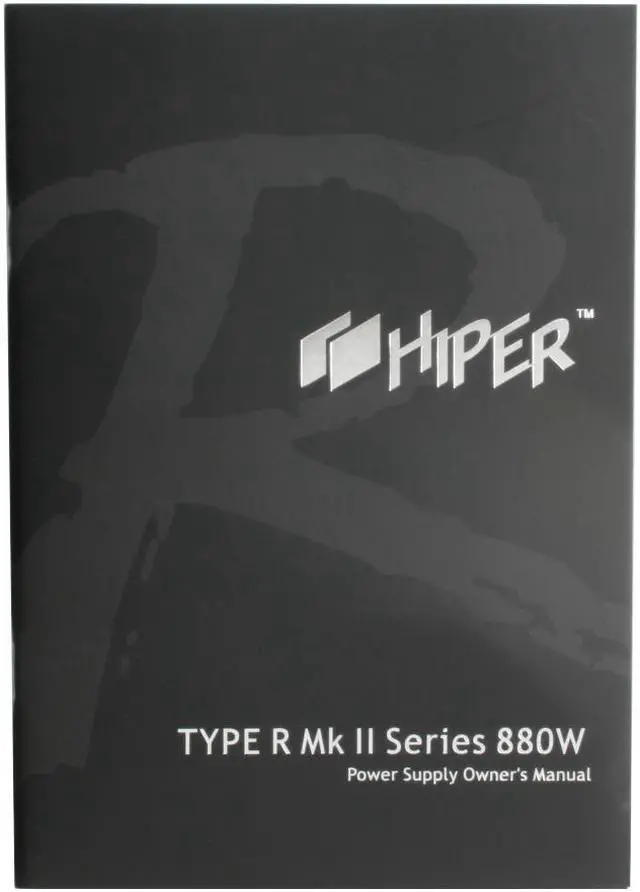 Alt view image 13 of 14 - HIPER Type R II HPU-5B880 880W Continuous @ 40°C
(Maximum Continuous Peak: 1040W) ATX12V V2.2 & EPS12V V2.91 SLI Certified CrossFire Ready  Active PFC Power Supply