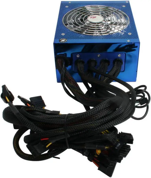 Alt view image 5 of 14 - HIPER Type R II HPU-5B880 880W Continuous @ 40°C
(Maximum Continuous Peak: 1040W) ATX12V V2.2 & EPS12V V2.91 SLI Certified CrossFire Ready  Active PFC Power Supply