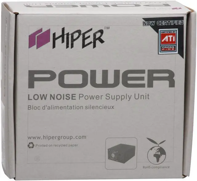 Alt view image 9 of 9 - HIPER Type M II HPU-5M730 730W Continuous @ 40°C
(Maximum Continuous Peak: 930W) ATX12V V2.2 & EPS12V V2.91 SLI Certified CrossFire Ready  Active PFC Power Supply