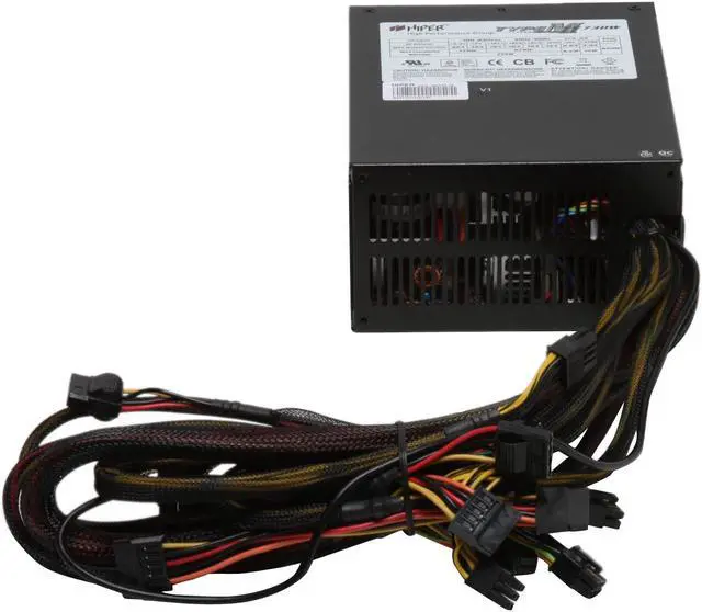 Alt view image 3 of 9 - HIPER Type M II HPU-5M730 730W Continuous @ 40°C
(Maximum Continuous Peak: 930W) ATX12V V2.2 & EPS12V V2.91 SLI Certified CrossFire Ready  Active PFC Power Supply