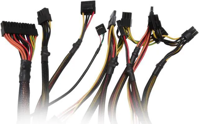 Alt view image 5 of 9 - HIPER Type M II HPU-5M730 730W Continuous @ 40°C
(Maximum Continuous Peak: 930W) ATX12V V2.2 & EPS12V V2.91 SLI Certified CrossFire Ready  Active PFC Power Supply