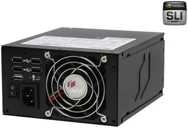 Main image of HIPER Type M II HPU-5M730 730W Continuous @ 40°C
(Maximum Continuous Peak: 930W) ATX12V V2.2 & EPS12V V2.91 SLI Certified CrossFire Ready  Active PFC Power Supply