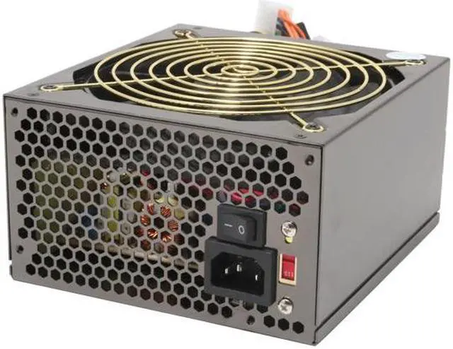 Alt view image 2 of 9 - nMEDIAPC Mute Power MP-500 500 W ATX12V Power Supply