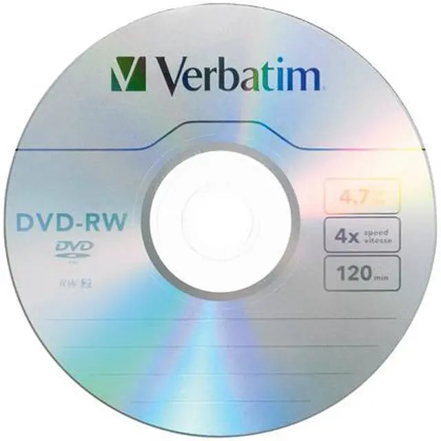 Alt view image 2 of 2 - Verbatim 4.7GB 4X DVD-RW 30 Packs Spindle Disc Model 95179