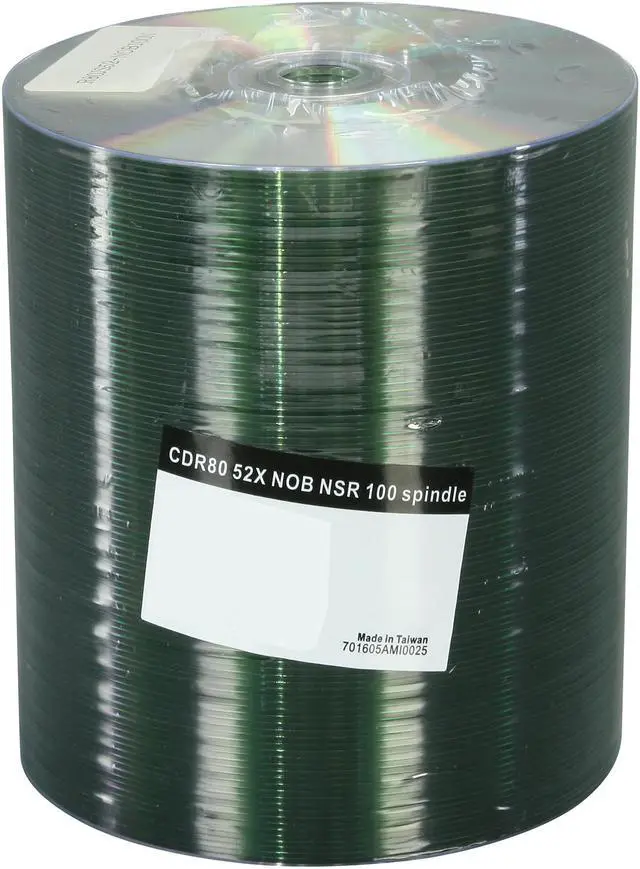 Main image of RiDATA 700MB 52X CD-R 100 Packs Spindle Disc Model R80JS52-NOB100N