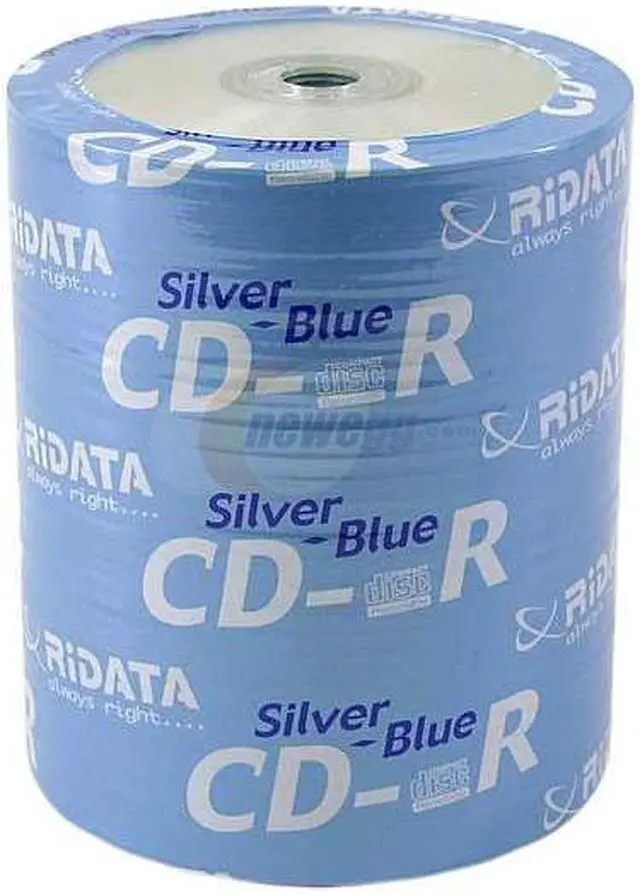 Main image of RiDATA 700MB 48X CD-R 100 Packs Disc Model R80K48-RDNOB - OEM