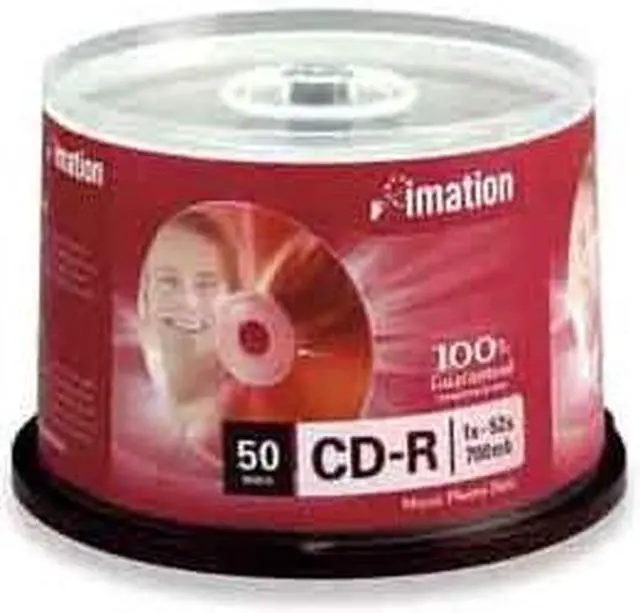 Main image of imation 700MB 52X CD-R 50 Packs Spindle Disc Model IMA 17301
