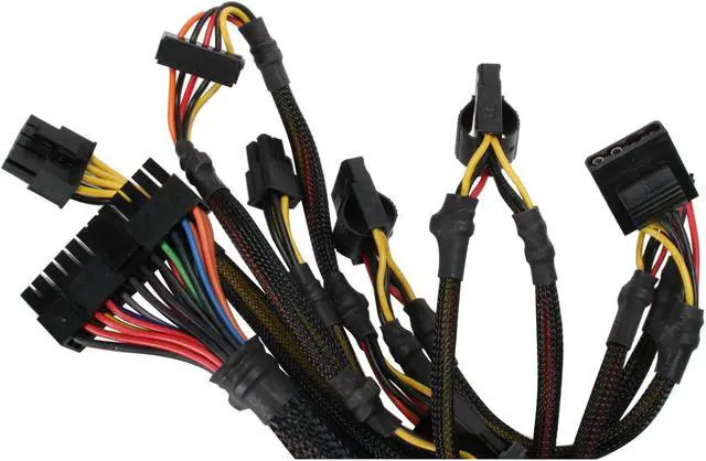 Alt view image 6 of 10 - CORSAIR CMPSU-450VX 450 W ATX12V V2.2 80 PLUS Certified Active PFC Compatible with Core i7 Power Supply