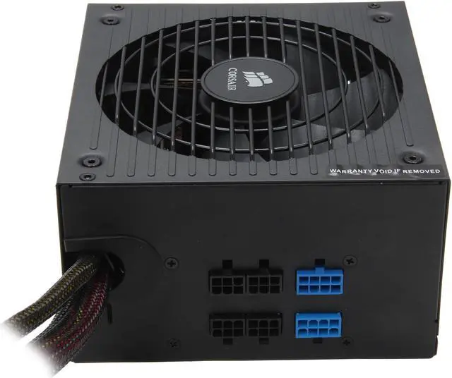 Alt view image 6 of 8 - CORSAIR HX series HX650 650 W ATX12V v2.2 / EPS12V 2.91 SLI Ready 80 PLUS GOLD Certified Modular Active PFC Power Supply