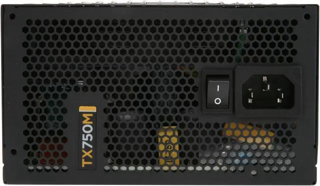 Alt view image 2 of 7 - CORSAIR Enthusiast Series TX750M 750 W ATX12V v2.31 / EPS12V v2.92 80 PLUS BRONZE Certified Semi Modular High Performance Power Supply New 4th Gen CPU Certified Haswell Ready