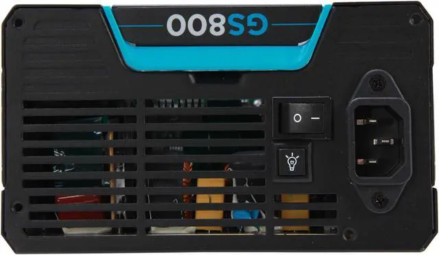 Alt view image 4 of 9 - CORSAIR Gaming Series GS800 800 W ATX 12V v2.3 SLI Ready CrossFire Ready 80 PLUS BRONZE Certified Active PFC Power Supply
