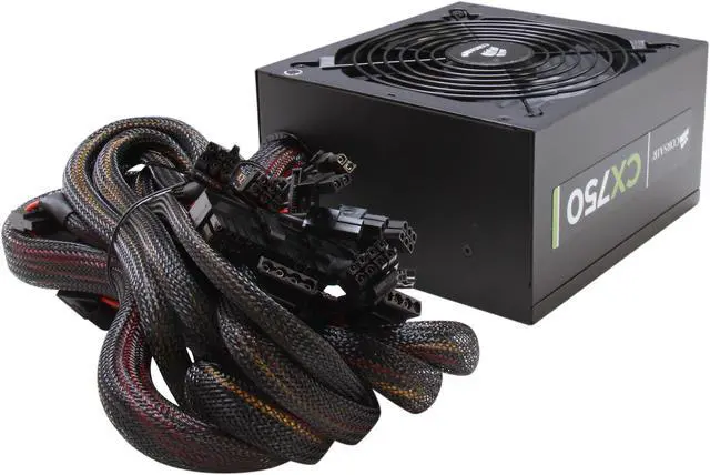 Alt view image 5 of 7 - CORSAIR CX series CX750 750W 80 PLUS BRONZE Haswell Ready ATX12V & EPS12V Power Supply