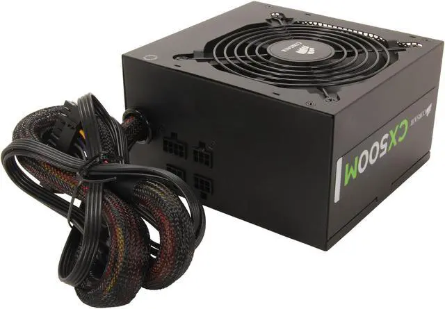 Alt view image 4 of 8 - CORSAIR CX-M series CX500M 500W 80 PLUS BRONZE Active PFC ATX12V & EPS12V Modular Power Supply