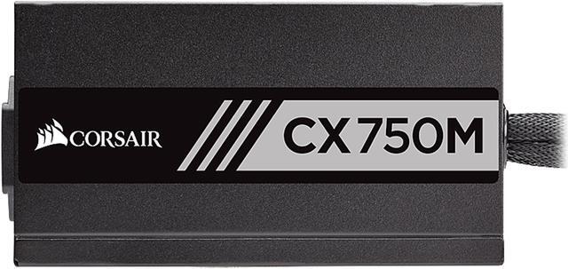Alt view image 3 of 9 - CORSAIR CX-M Series CX750M 750W 80 PLUS BRONZE Haswell Ready ATX12V & EPS12V Semi-modular Power Supply