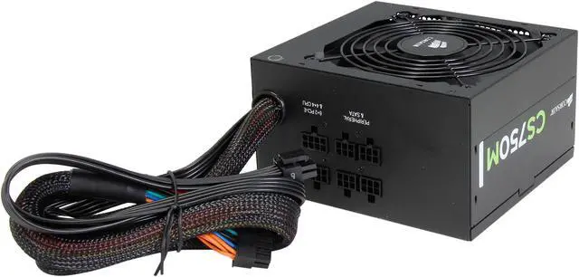 Alt view image 5 of 7 - CORSAIR CS-M Series CS750M 750W 80 PLUS GOLD Active PFC Haswell Ready ATX12V & EPS12V Semi Modular Power Supply