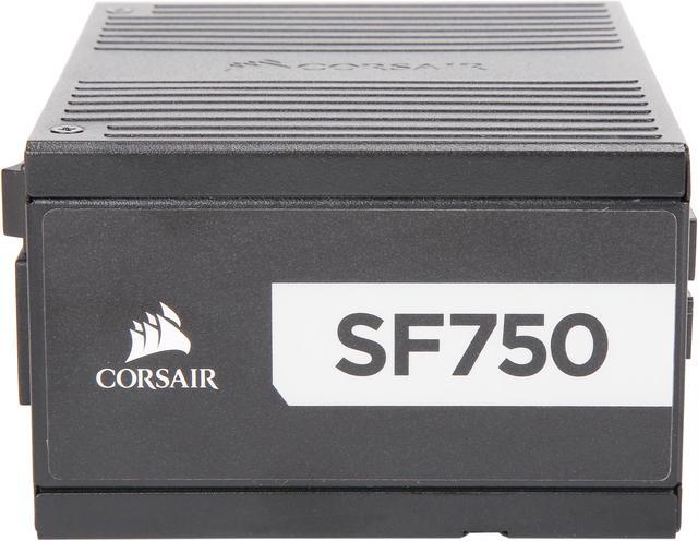 Alt view image 5 of 7 - CORSAIR SF750 CP-9020186-NA 750 W SFX 80 PLUS PLATINUM Certified Full Modular Power Supply