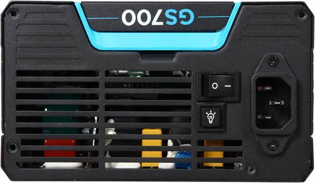 Alt view image 2 of 7 - Corsair Certified CP-9020064-NA GS series GS700 700W ATX12V v2.3 SLI Ready CrossFire Ready 80 PLUS BRONZE Certified Active PFC Power Supply New 4th Gen CPU Certified Haswell Ready