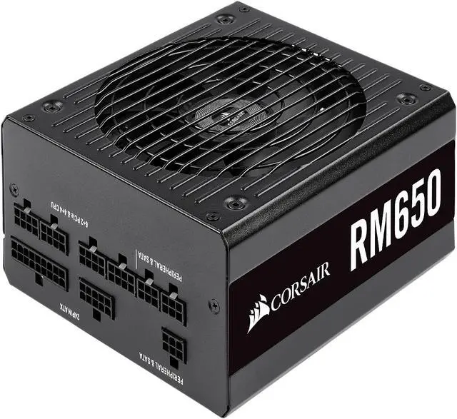 Main image of CORSAIR RM Series RM650 CP-9020194-NA 650 W ATX12V SLI Ready 80 PLUS GOLD Certified Full Modular Power Supply