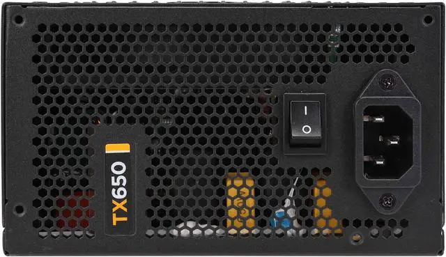 Alt view image 2 of 7 - Corsair Certified CP-9020038-NA Enthusiast Series TX650 650W ATX12V v2.31/ EPS12V v2.92 80 PLUS BRONZE Certified Active PFC High Performance Power Supply