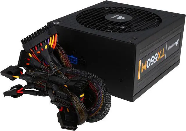 Alt view image 4 of 7 - Corsair Certified CP-9020039-NA Enthusiast Series TX650M 650W ATX12V v2.31 / EPS12V v2.92 80 PLUS BRONZE Certified Semi Modular High Performance Power Supply New 4th Gen CPU Certified Haswell Ready