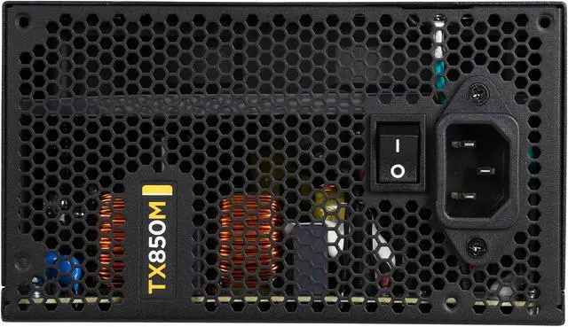 Alt view image 2 of 7 - Corsair Certified CP-9020041-NA Enthusiast Series TX850M 850W ATX12V v2.31 / EPS12V v2.92 80 PLUS BRONZE Certified Semi Modular High Performance Power Supply New 4th Gen CPU Certified Haswell Ready