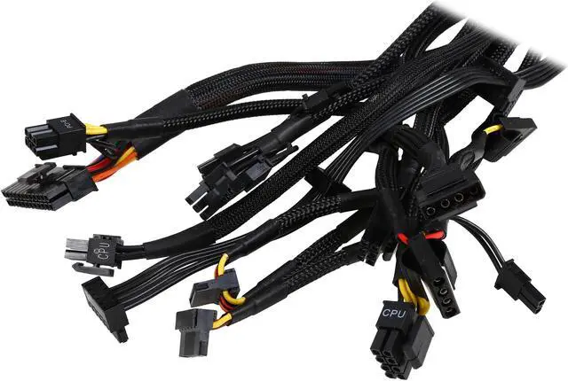 Alt view image 6 of 7 - Corsair Certified CP-9020041-NA Enthusiast Series TX850M 850W ATX12V v2.31 / EPS12V v2.92 80 PLUS BRONZE Certified Semi Modular High Performance Power Supply New 4th Gen CPU Certified Haswell Ready