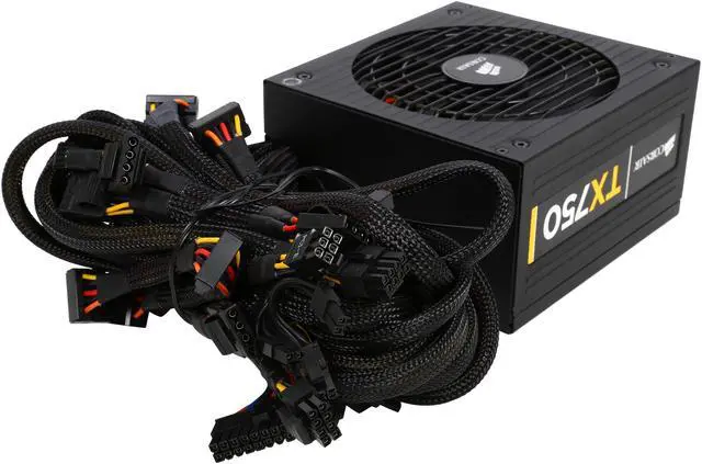 Alt view image 4 of 7 - Corsair Certified CP-9020042-NA Enthusiast Series 0W ATX12V v2.31/ EPS12V v2.92 SLI Ready 80 PLUS BRONZE Certified Active PFC High Performance Power Supply