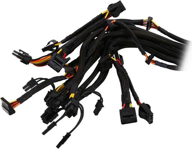 Alt view image 6 of 7 - Corsair Certified CP-9020042-NA Enthusiast Series 0W ATX12V v2.31/ EPS12V v2.92 SLI Ready 80 PLUS BRONZE Certified Active PFC High Performance Power Supply