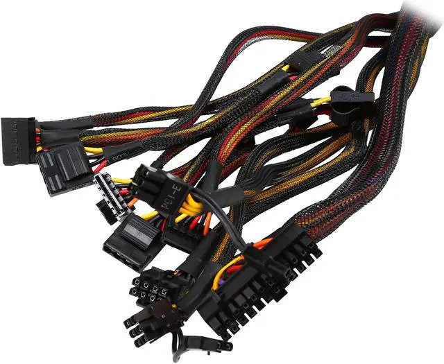 Alt view image 6 of 7 - Corsair Certified CX Series CX600 600W 80 Plus Bronze Active PFC Power Supply