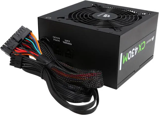 Alt view image 4 of 7 - Corsair Certified CP-9020058-NA CXM series CX430M 430W ATX12V v2.3 80 PLUS BRONZE Certified Modular Active PFC Power Supply