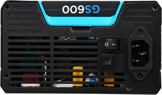 Alt view image 2 of 7 - Corsair Certified CP-9020063-NA GS series GS600 600W ATX12V v2.3 SLI Ready CrossFire Ready 80 PLUS BRONZE Certified Active PFC Power Supply New 4th Gen CPU Certified Haswell Ready