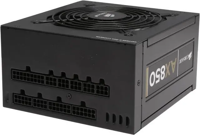 Alt view image 4 of 6 - Corsair Certified CMPSU-850AX Professional Series CMPSU-850AX 850W ATX12V v2.31 / EPS12V v2.92 80 PLUS GOLD Certified Full Modular Active PFC Power Supply