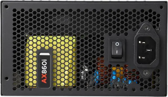 Alt view image 2 of 7 - Corsair Certified AXi Series AX860i 860W SLI Ready CrossFire Ready 80 Plus Platinum Power Supply