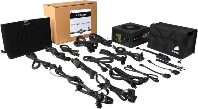 Alt view image 7 of 7 - Corsair Certified AXi Series AX860i 860W SLI Ready CrossFire Ready 80 Plus Platinum Power Supply