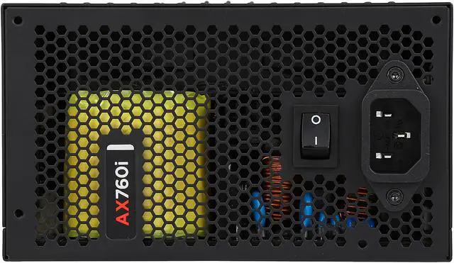 Alt view image 2 of 7 - Corsair Certified CP-9020036-NA AXi series AX760i 760W Digital ATX12V / EPS12V SLI Ready CrossFire Ready 80 PLUS PLATINUM Certified Full Modular Active PFC Power Supply New 4th Gen CPU Certified Haswell Ready